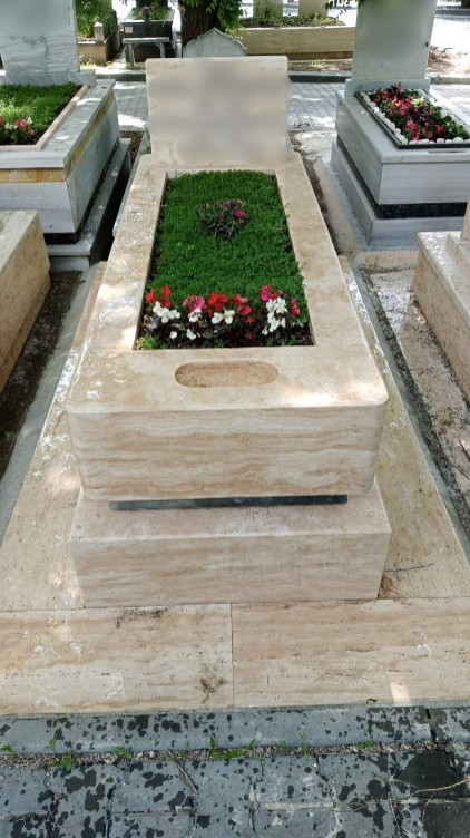 Lera Mermer Granit blok mezar modeli 20