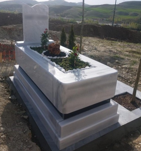 Lera Mermer Granit blok mezar modeli 8