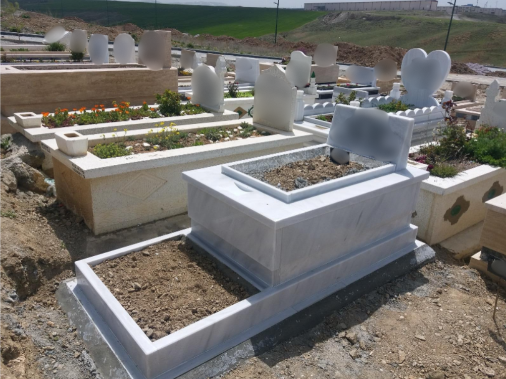 Lera Mermer Granit çocuk mezarı modeli 12